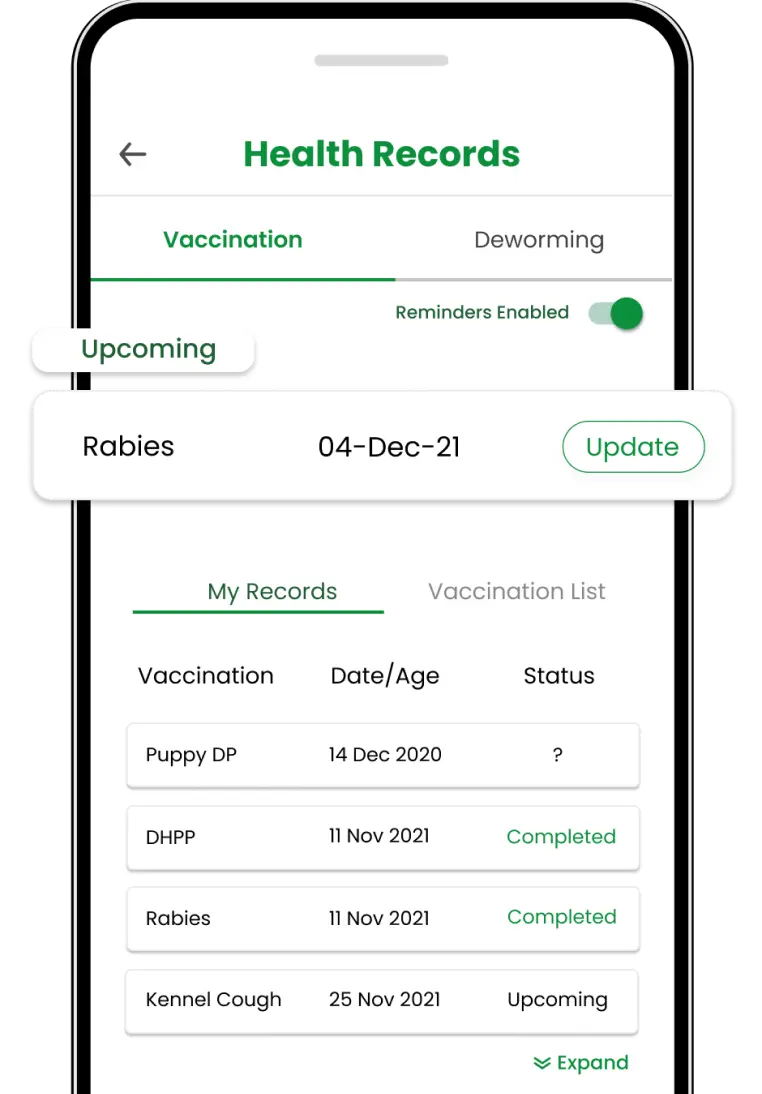 Vaccination & Deworming Tracker